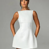 Vestido Virginia™ Elegante con Espalda Abierta