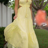Vestido Bohemio Escarlata ™