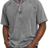 Camisa Vintage Felipe con Botones para Hombre