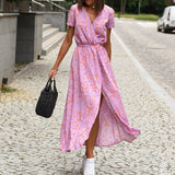 Vestido de Mujer Anna con Estampado Floral Primavera/Verano
