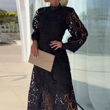 Vestido de Encaje Romántico Charlize para Mujer