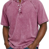 Camisa Vintage Felipe con Botones para Hombre