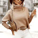Jersey Oversize de Cuello Alto
