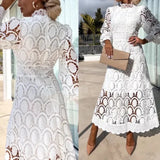 Vestido Elegante de Cuello Kaia ™