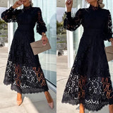 Vestido Elegante de Cuello Kaia ™