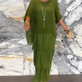 Vestido Maxi Fluido Elegante Lara