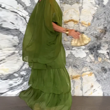 Vestido Maxi Fluido Elegante Lara