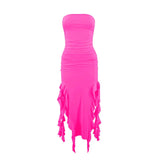 Vestido Fruncido Delantero Sasha™