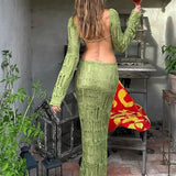 Vestido de Punto Sin Espalda Maxine ™