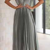 Vestido Plisado Elegante Maria