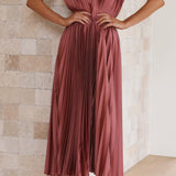 Vestido Plisado Elegante Maria