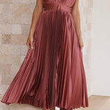 Vestido Plisado Elegante Maria