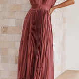 Vestido Plisado Elegante Maria
