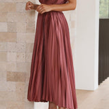 Vestido Plisado Elegante Maria