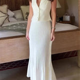 Conjunto de Falda Plisada Ashleigh ™