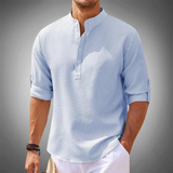 Camisa de Lino Henley Bellagio