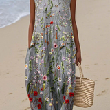 Vestido de Verano Ligero Sin Mangas Cara