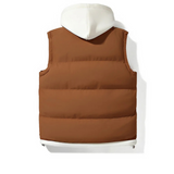 Chaleco Puffer con Capucha Soft Shell