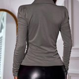 Blusa Power Fruncida
