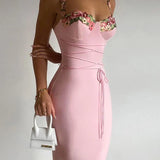 Vestido Floral Margaret™ Rosa