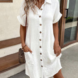 Vestido Polo Elegante Celest