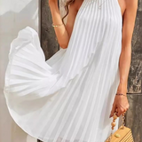Vestido Midi Plisado Lucía