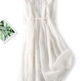 Vestido de Lino Elegante Laura