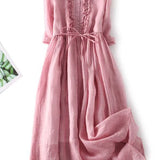 Vestido Vintage Arya con Elegancia Atemporal
