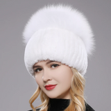 Gorro de Piel de Zorro Giovanna