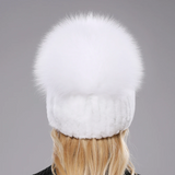 Gorro de Piel de Zorro Giovanna