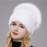 Gorro de Piel de Zorro Giovanna