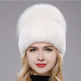 Gorro de Piel de Zorro Giovanna