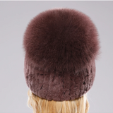 Gorro de Piel de Zorro Giovanna