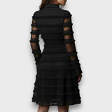 Vestido Midi de Flecos Parisa