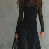 Vestido Fluido de Capas Orlina™