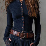 Vestido con Cinturón Azucena