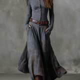 Vestido con Cinturón Azucena