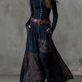 Vestido con Cinturón Azucena