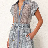 Conjunto de Verano Lujo Celeste
