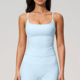 Nexus - Conjunto de Top de Tirantes y Pantalones Cortos de Pierna Ancha para Mujer
