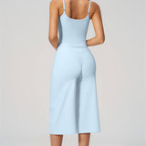 Nexus - Conjunto de Top de Tirantes y Pantalones Cortos de Pierna Ancha para Mujer