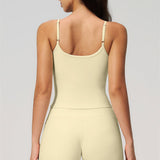 Nexus - Conjunto de Top de Tirantes y Pantalones Cortos de Pierna Ancha para Mujer
