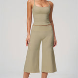 Nexus - Conjunto de Top de Tirantes y Pantalones Cortos de Pierna Ancha para Mujer
