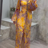Vestido Elegante con Escote en V Kristine