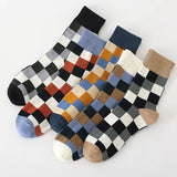 Juego de Calcetines Patchwork Colorido