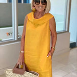 Vestido Tubo Sin Mangas Perla