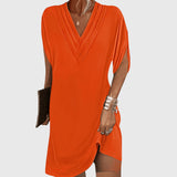 Vestido Corto Elegante Anita que Oculta la Barriga