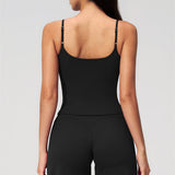 Nexus - Conjunto de Top de Tirantes y Pantalones Cortos de Pierna Ancha para Mujer