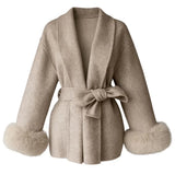Abrigo de Lana Arctic Grace
