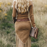 Vestido Sueco de Mujer con Flecos Valencia